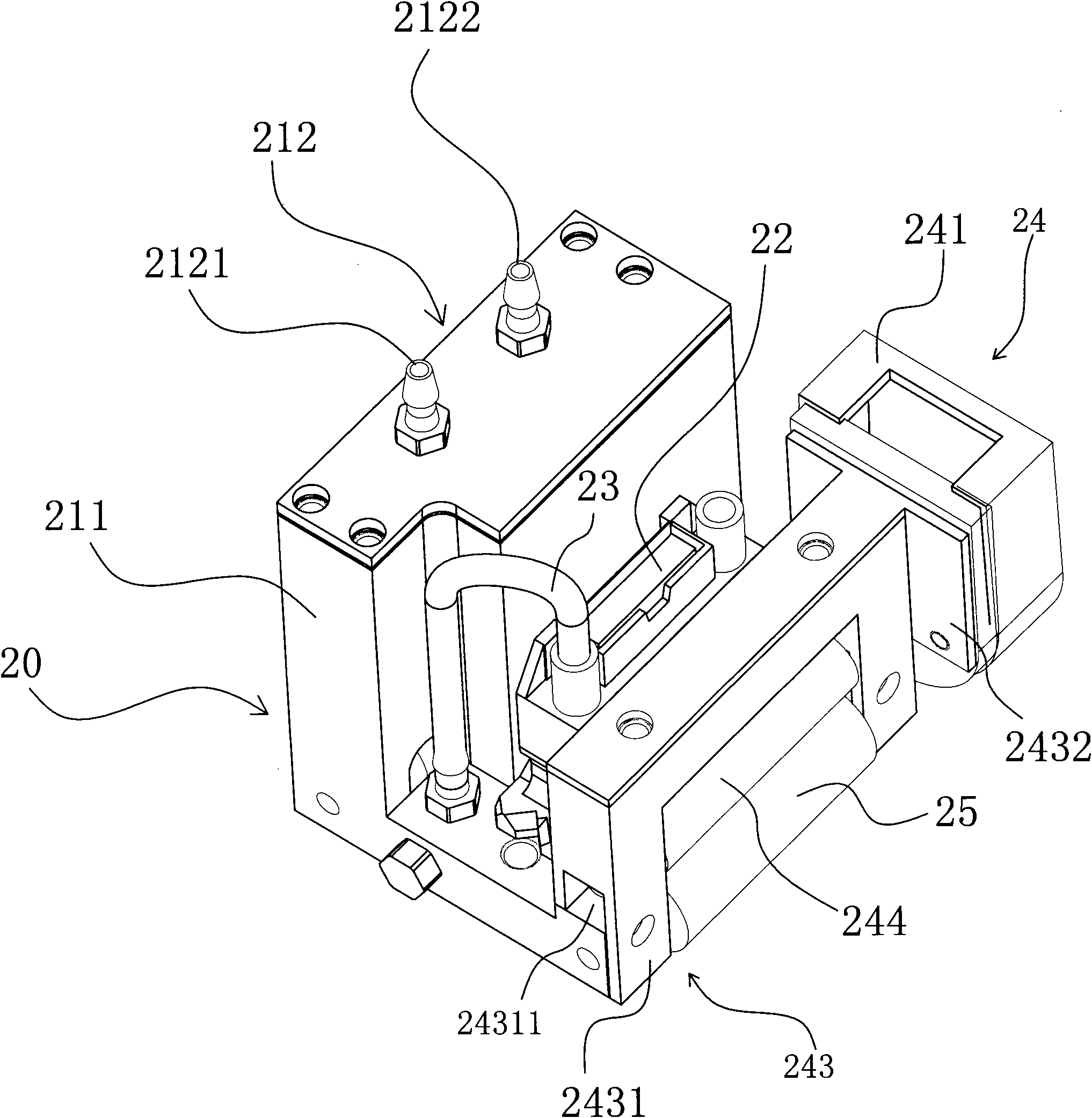 Hand-held ink-jet printer