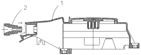 A wear-resistant sleeve for an outboard motor starting wheel and an assembly process method thereof