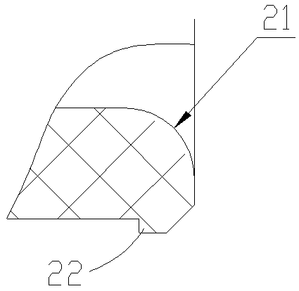 A wear-resistant sleeve for an outboard motor starting wheel and an assembly process method thereof