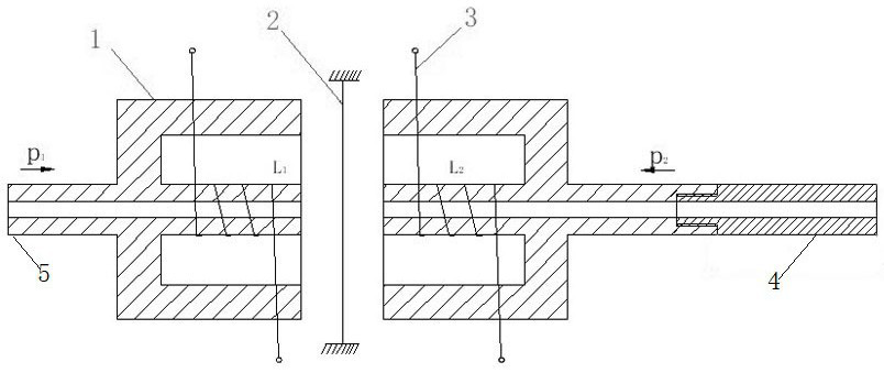 Measurement method of weak mud pulse pressure wave under high standing pressure