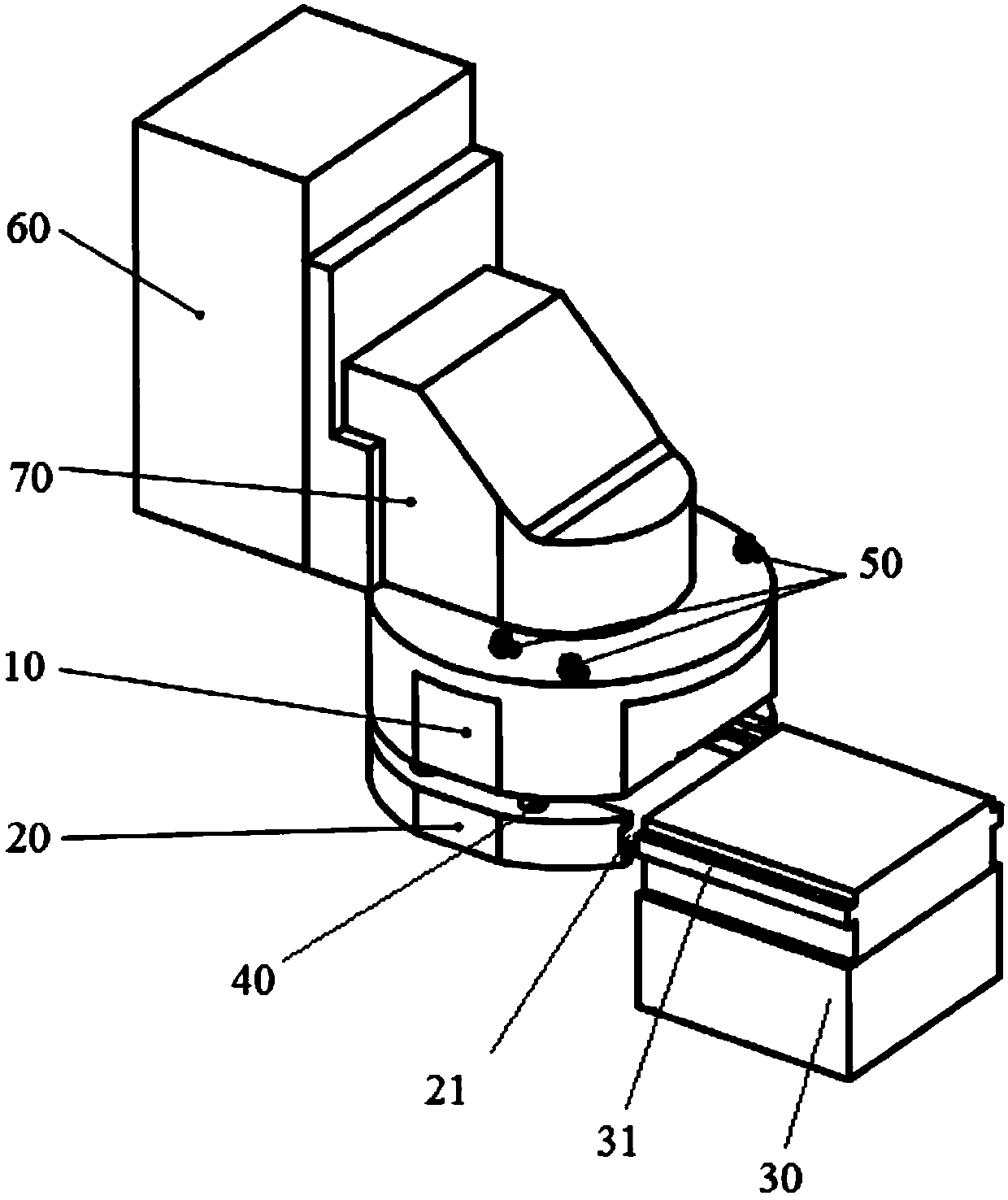 Flying needle test machine