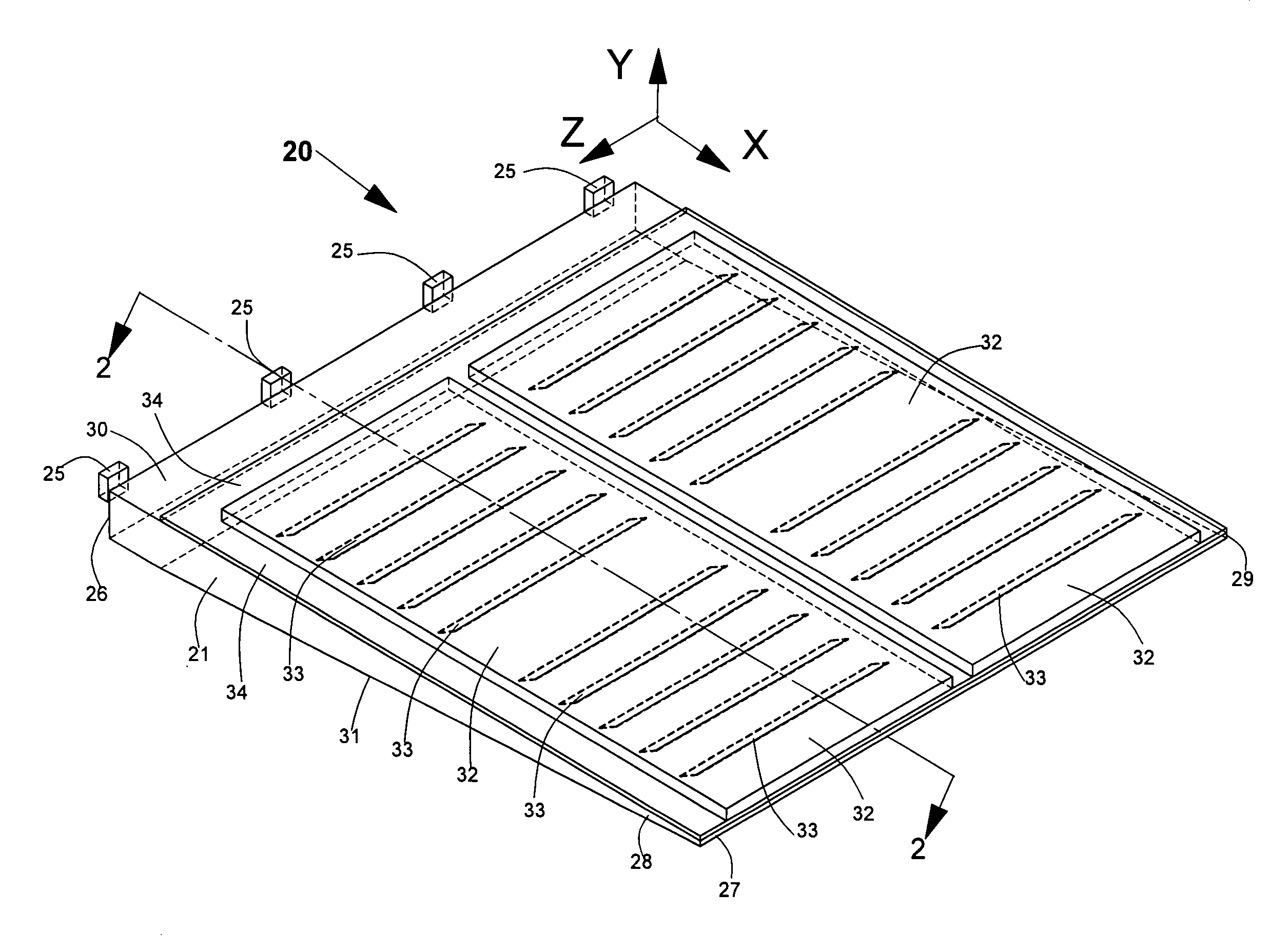 Electromechanical display and backlight