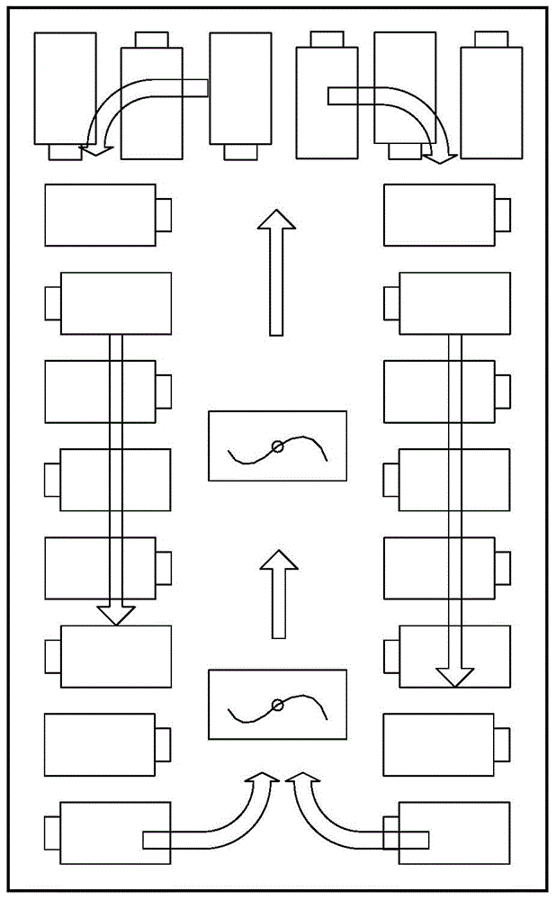 Thermal management system for centralized power battery pack