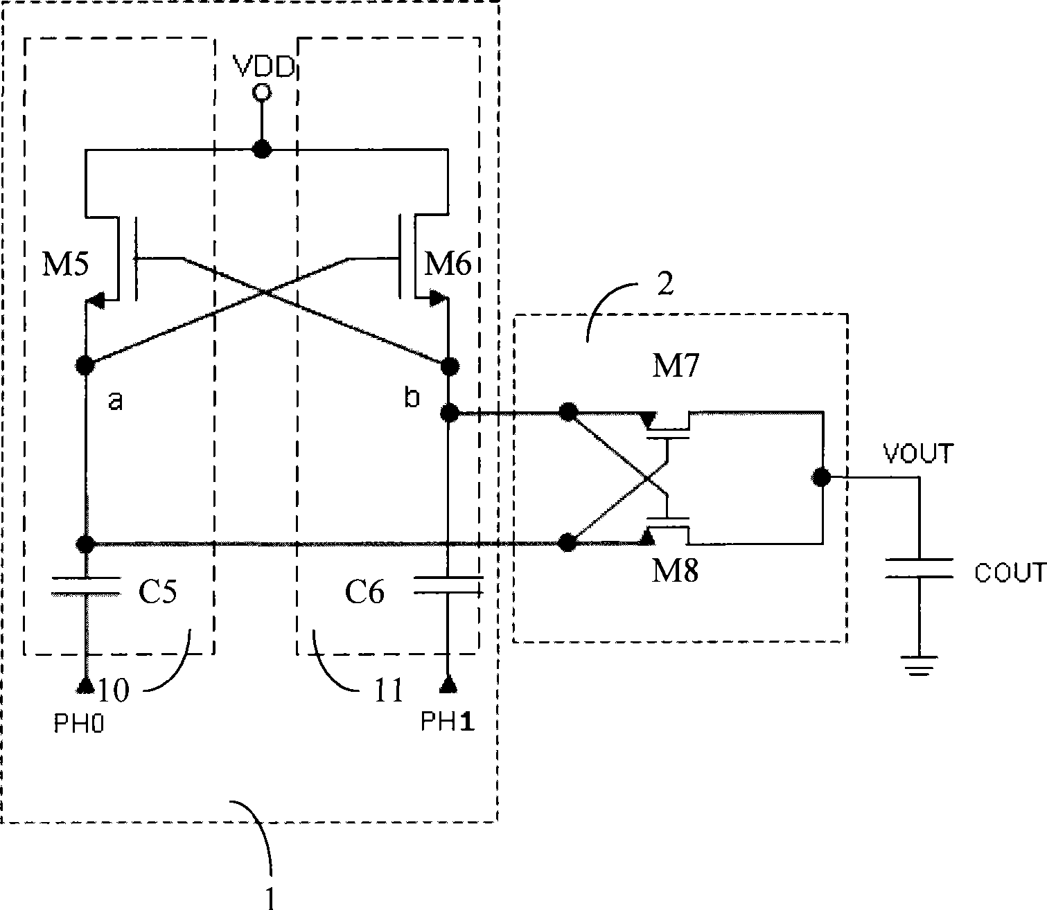 Charge pump and CMOS image sensor