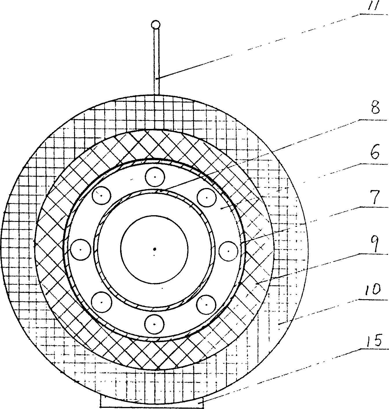 Power frequency resonance type induction electric boiler