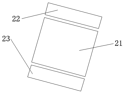 A microstrip vertical transition structure