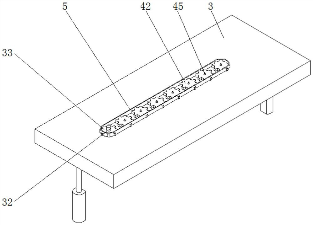 Punching and deburring device for polyethylene resin film