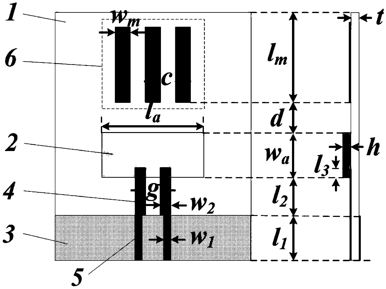 High-gain yagi antenna based on dielectric resonator high-order mode and metamaterial