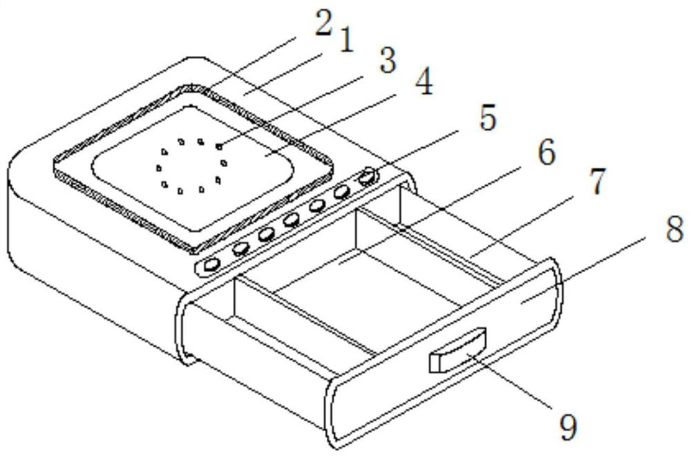 An integrated refrigerator and microwave oven