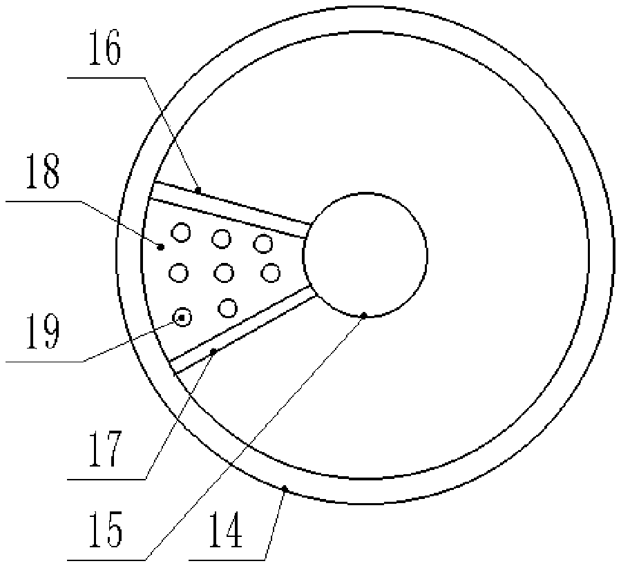 Casting machining device