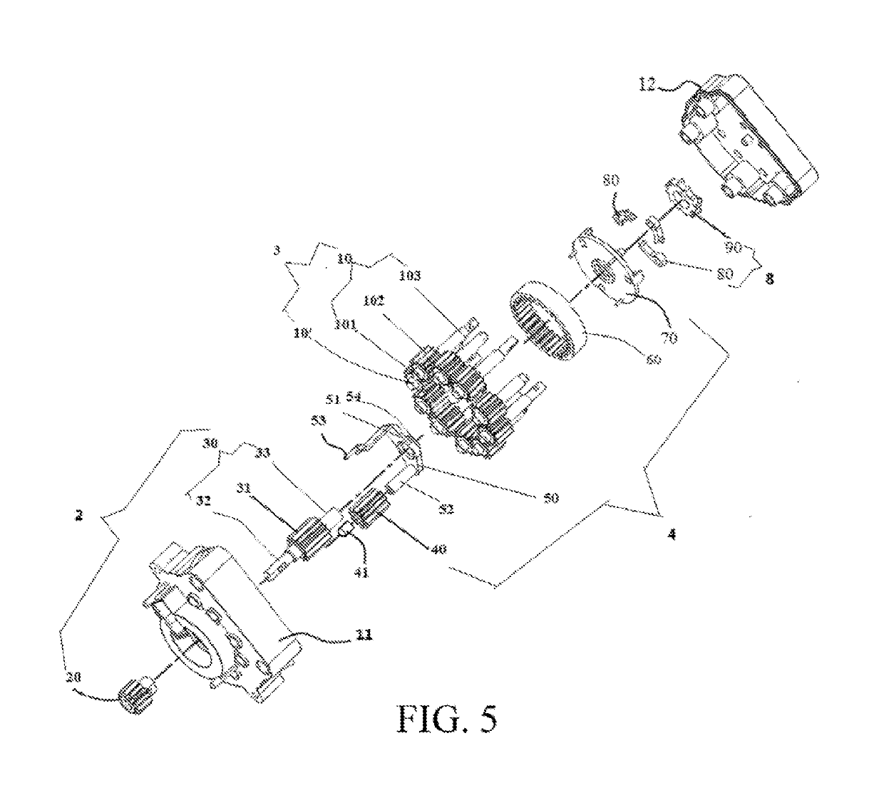 Antenna transmission device and antenna