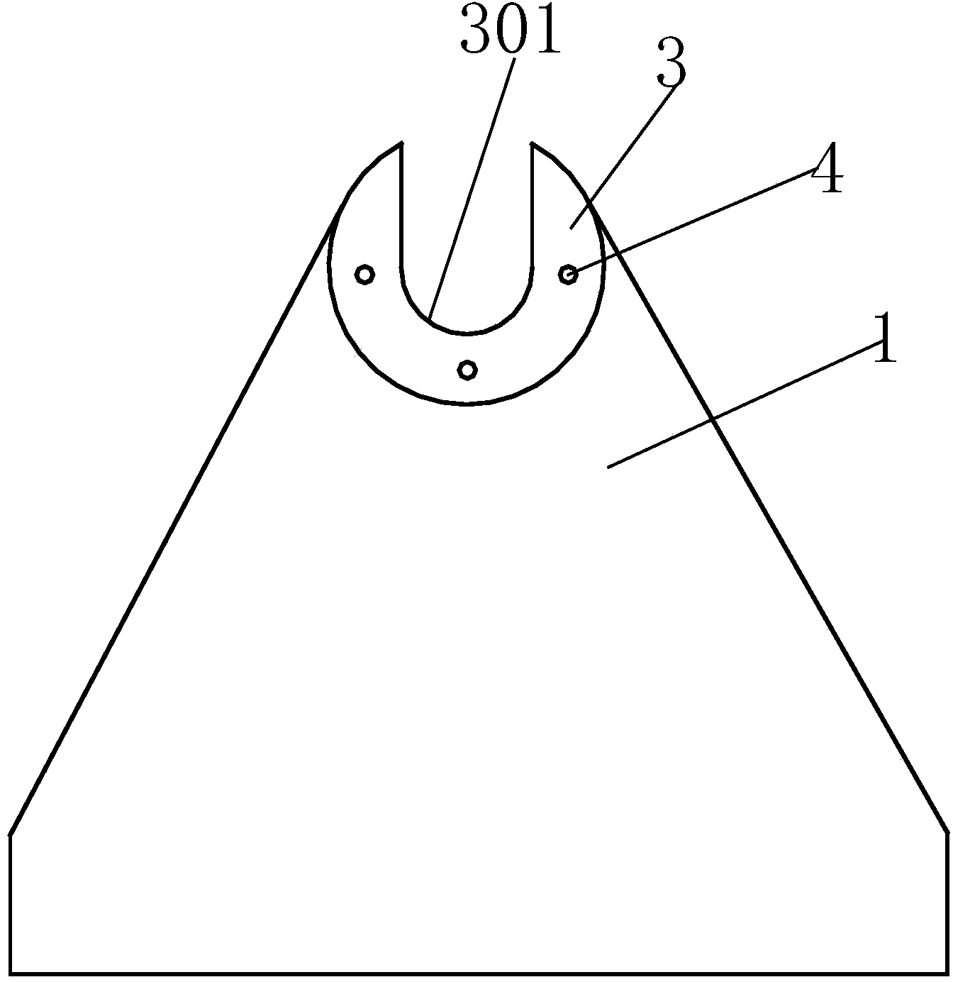 Pay-off cylinder support