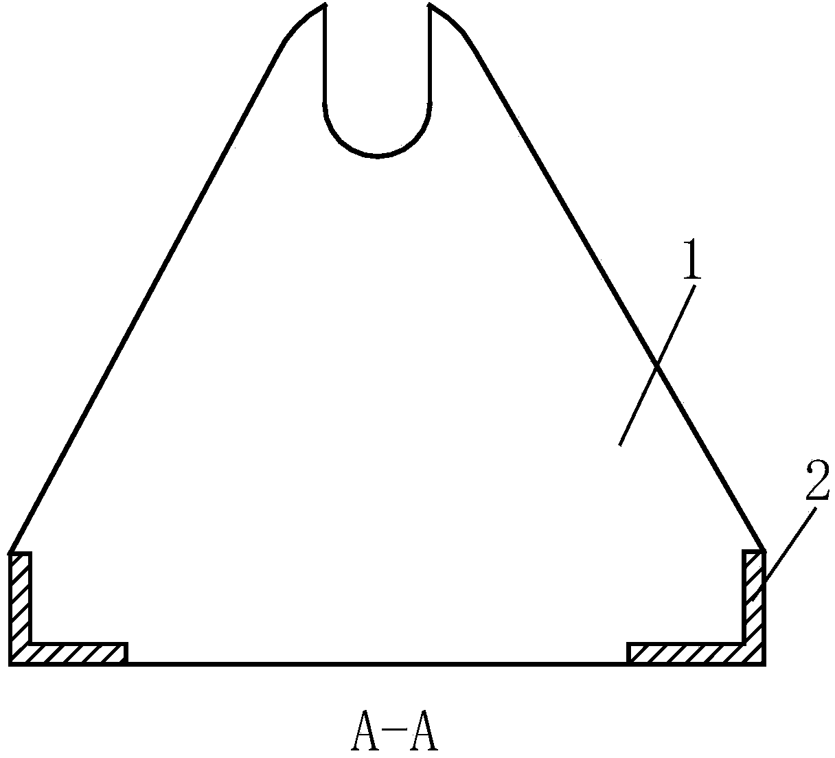 Pay-off cylinder support