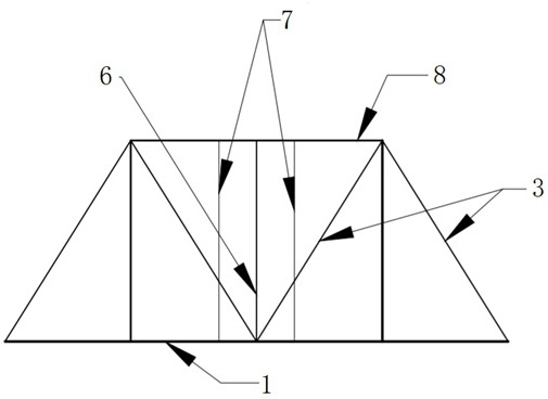 Hanging bracket structure capable of being freely disassembled and assembled and splicing mode