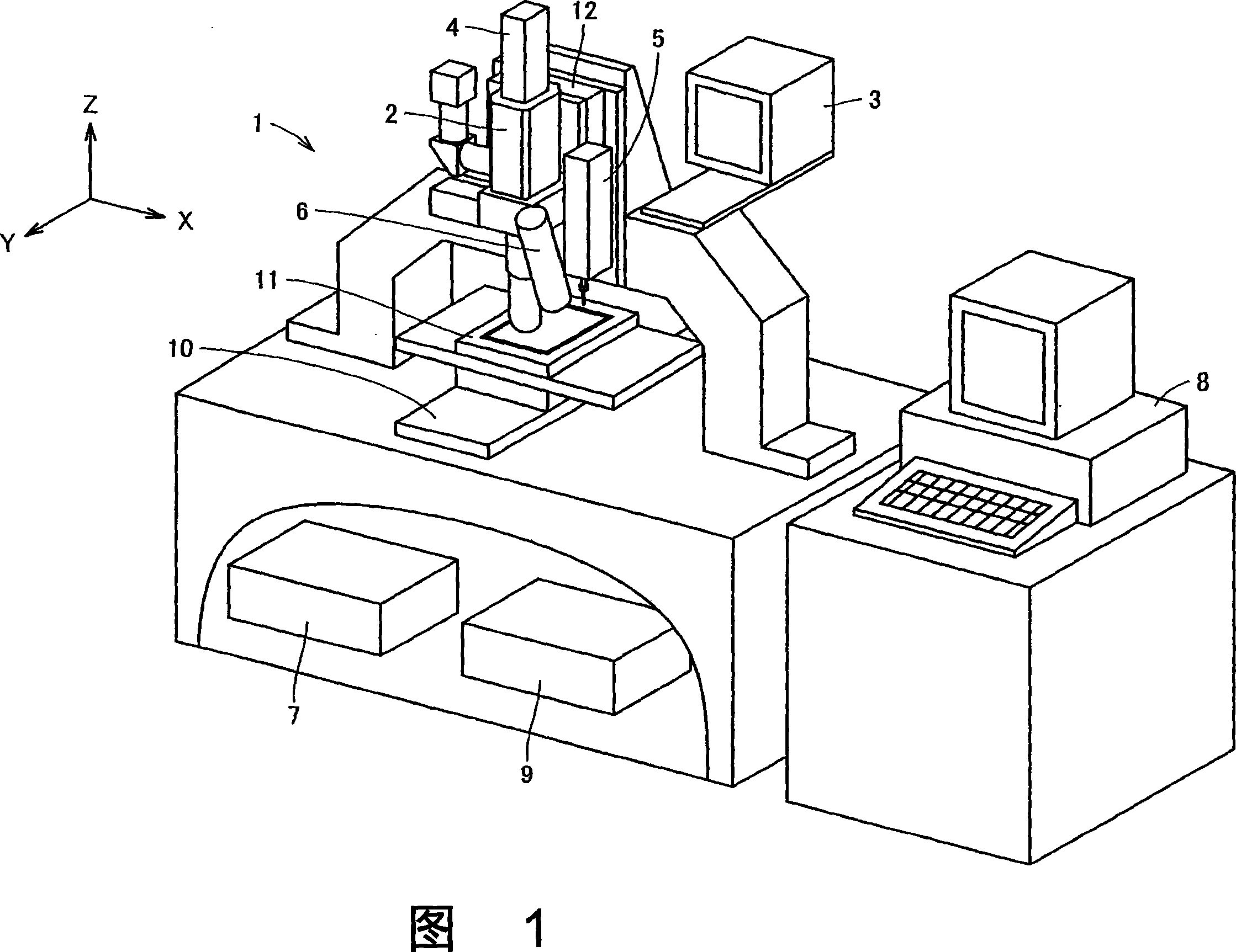 Image correction device and coating unit thereof