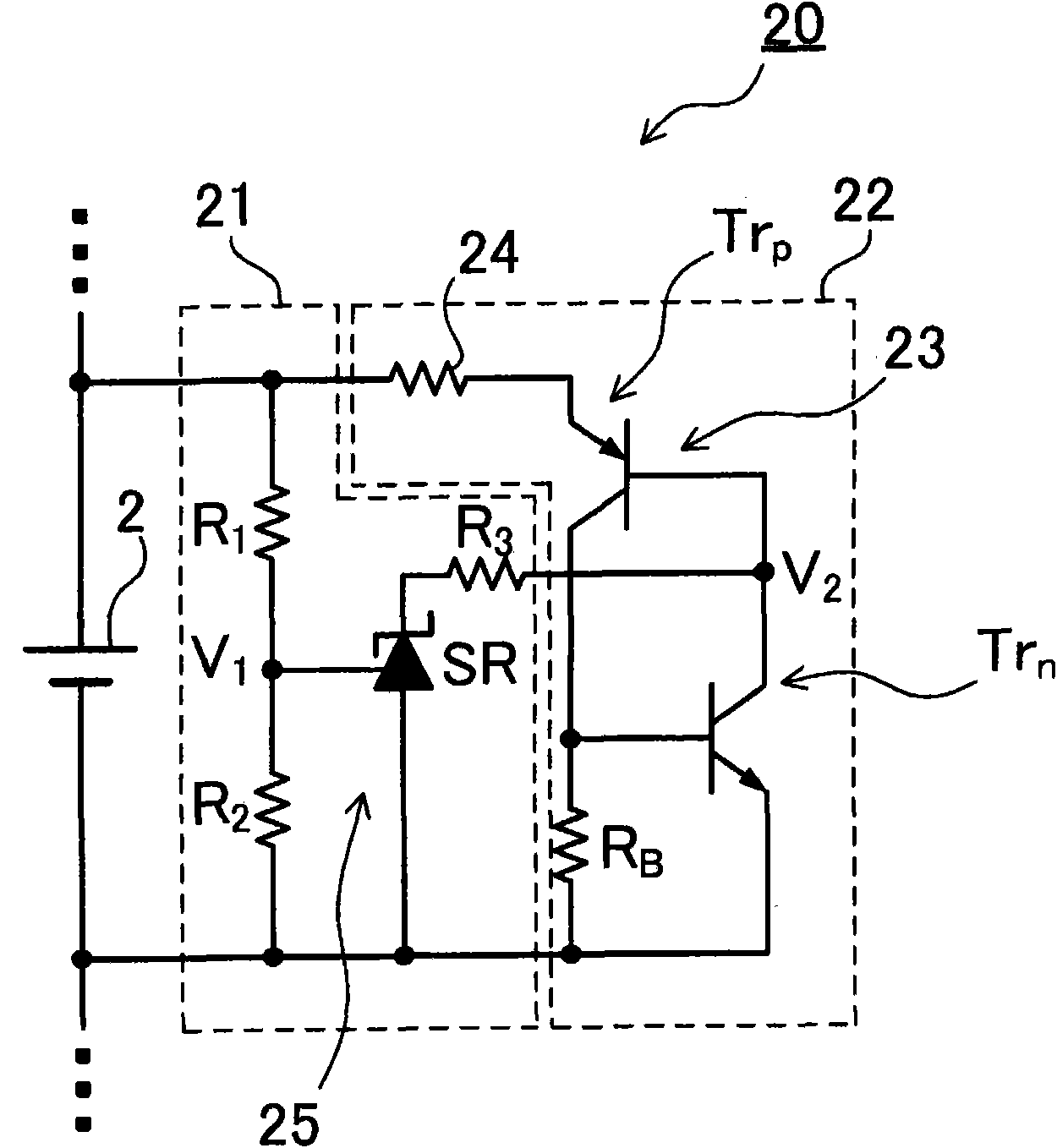 Power supply device and vehicle provided with the same