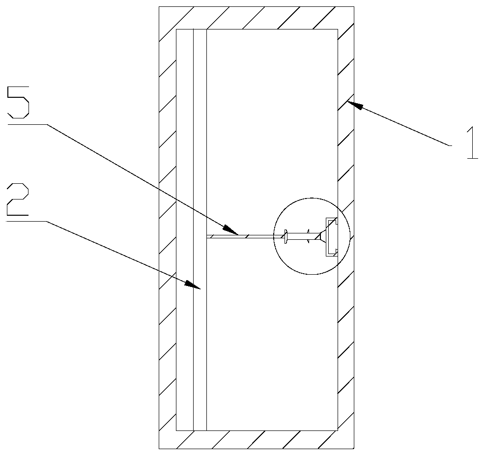 Installing device and method of embedded halfen groove