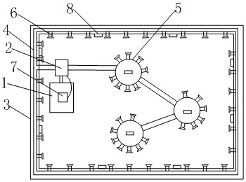 Construction site dust removal device and method