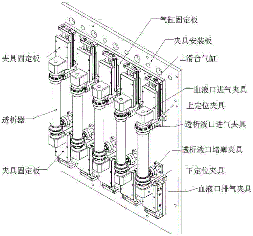 A fiber membrane dehydrator for dialyzer and dehydration process