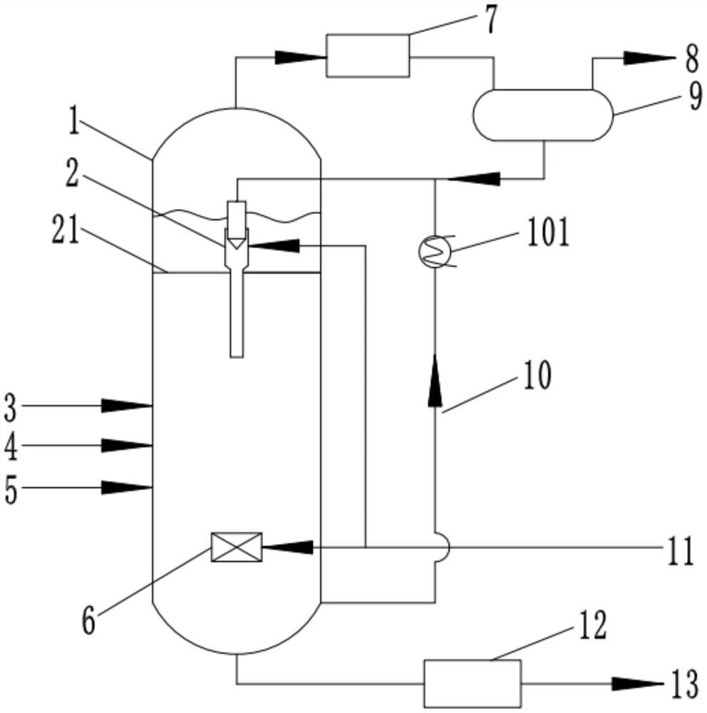 System and process for producing phthalic acid by strengthening xylene oxidation