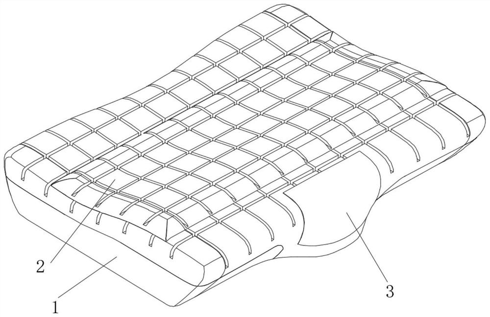 Pillow and temperature control method for pillow