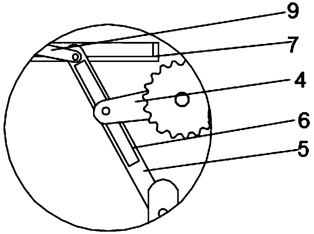 Cotton opening device with sterilization function in textile equipment