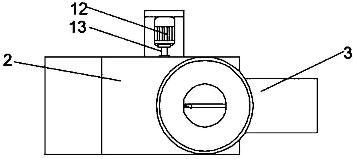 Cotton opening device with sterilization function in textile equipment