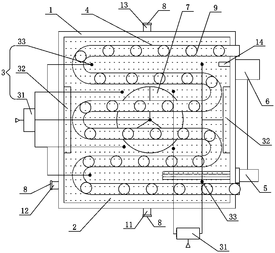 Sterilization method and sterilization device for canned tangerines