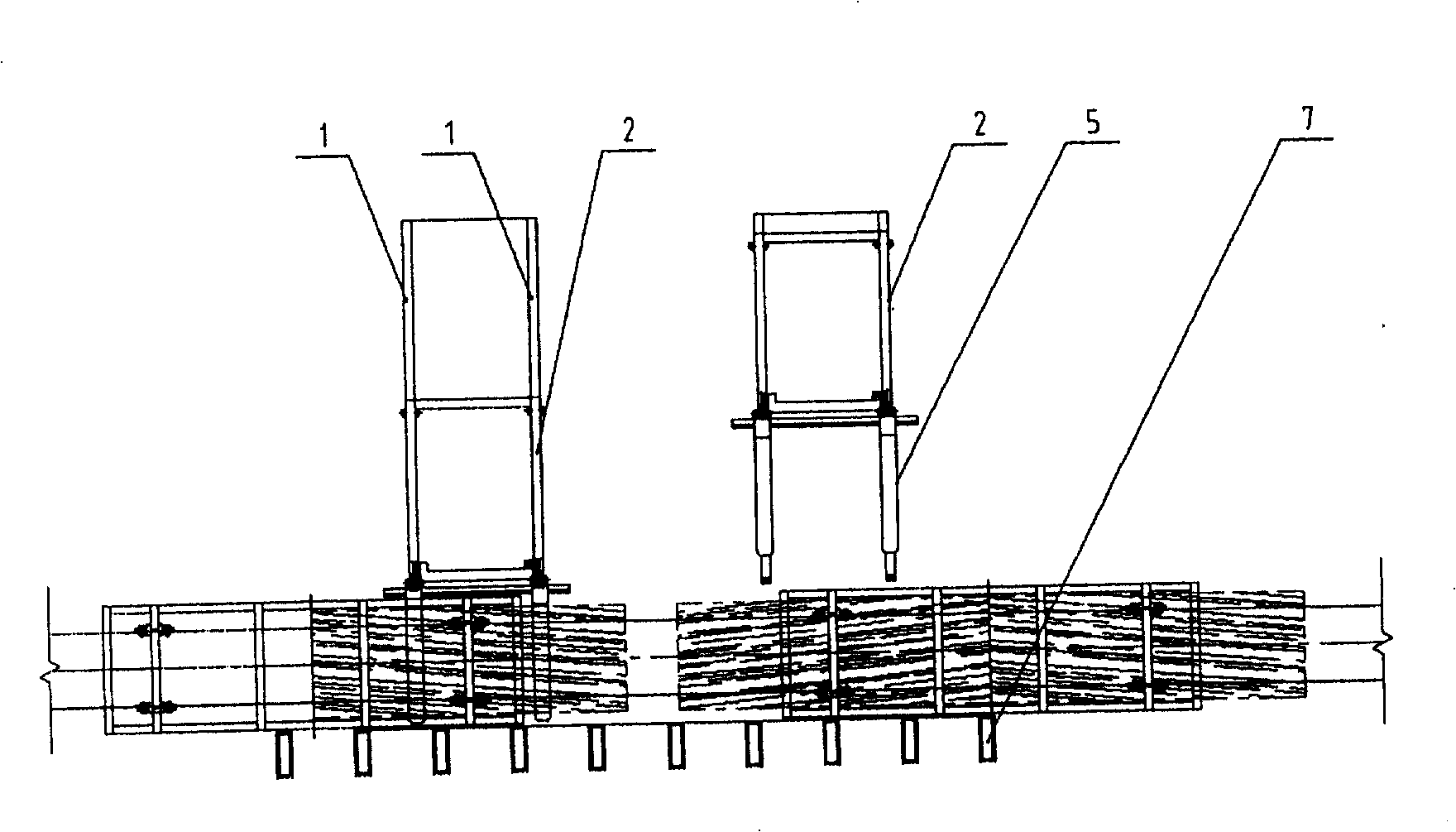 Unloading system and radiation processing system having same