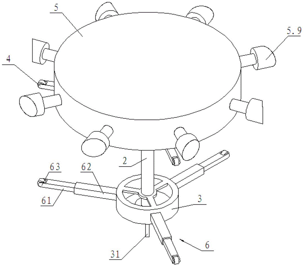 Washing device for inner wall of water-coal-slurry pipe