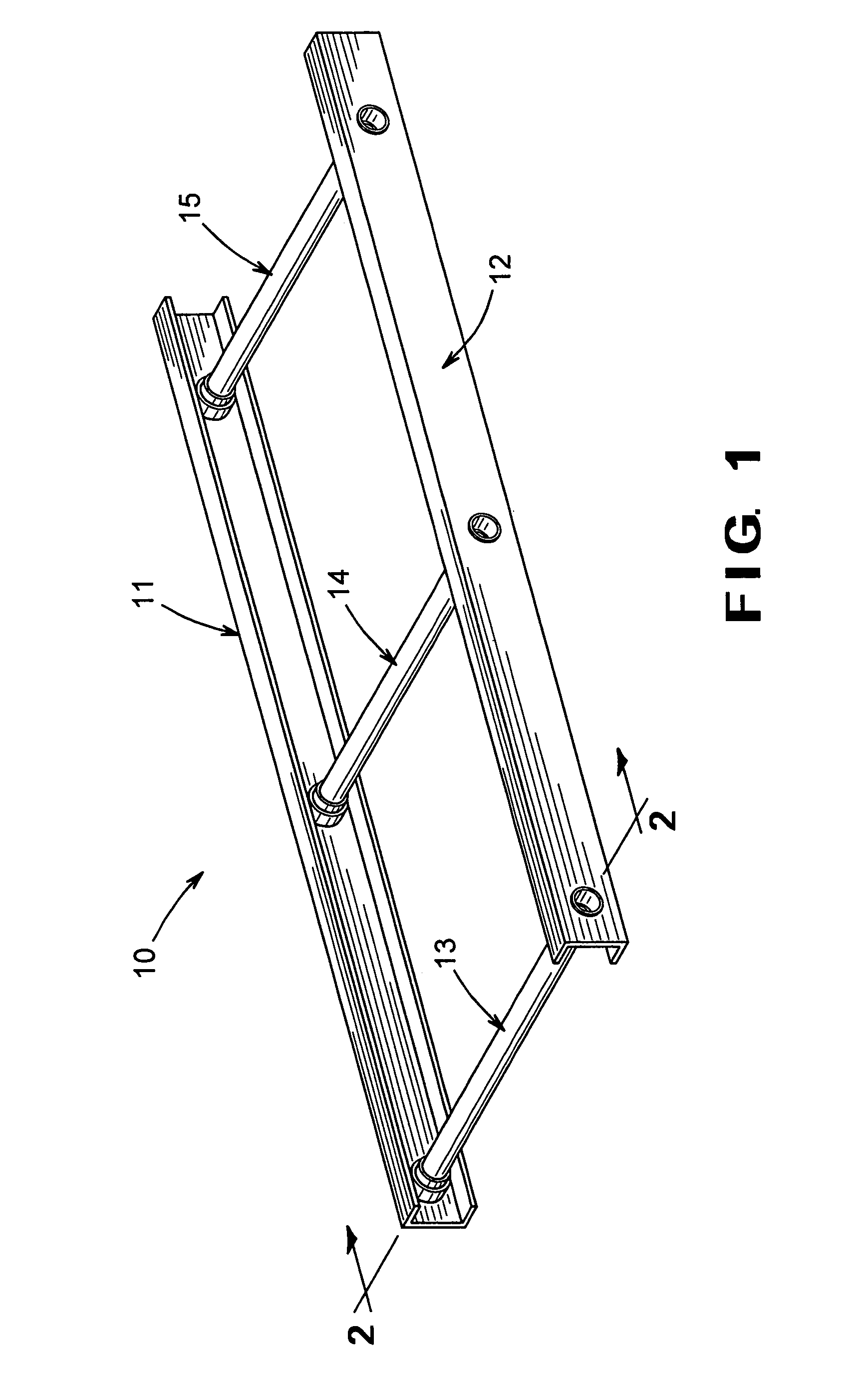 Bi-metallic structural component for vehicle frame assembly