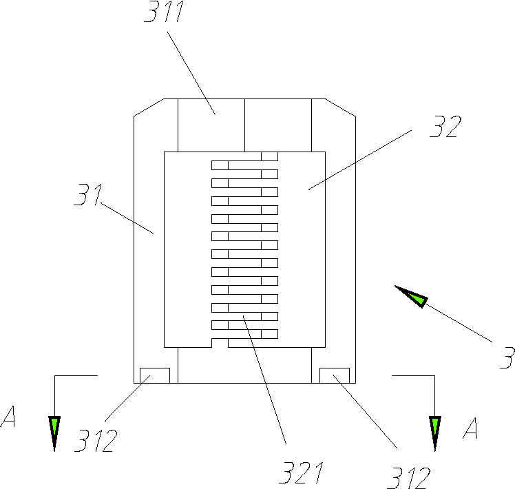 A segmented bolt