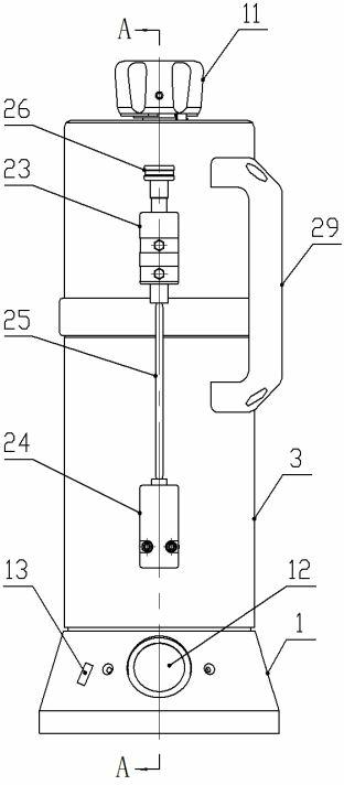 Sulfur hexafluoride gas sampling device