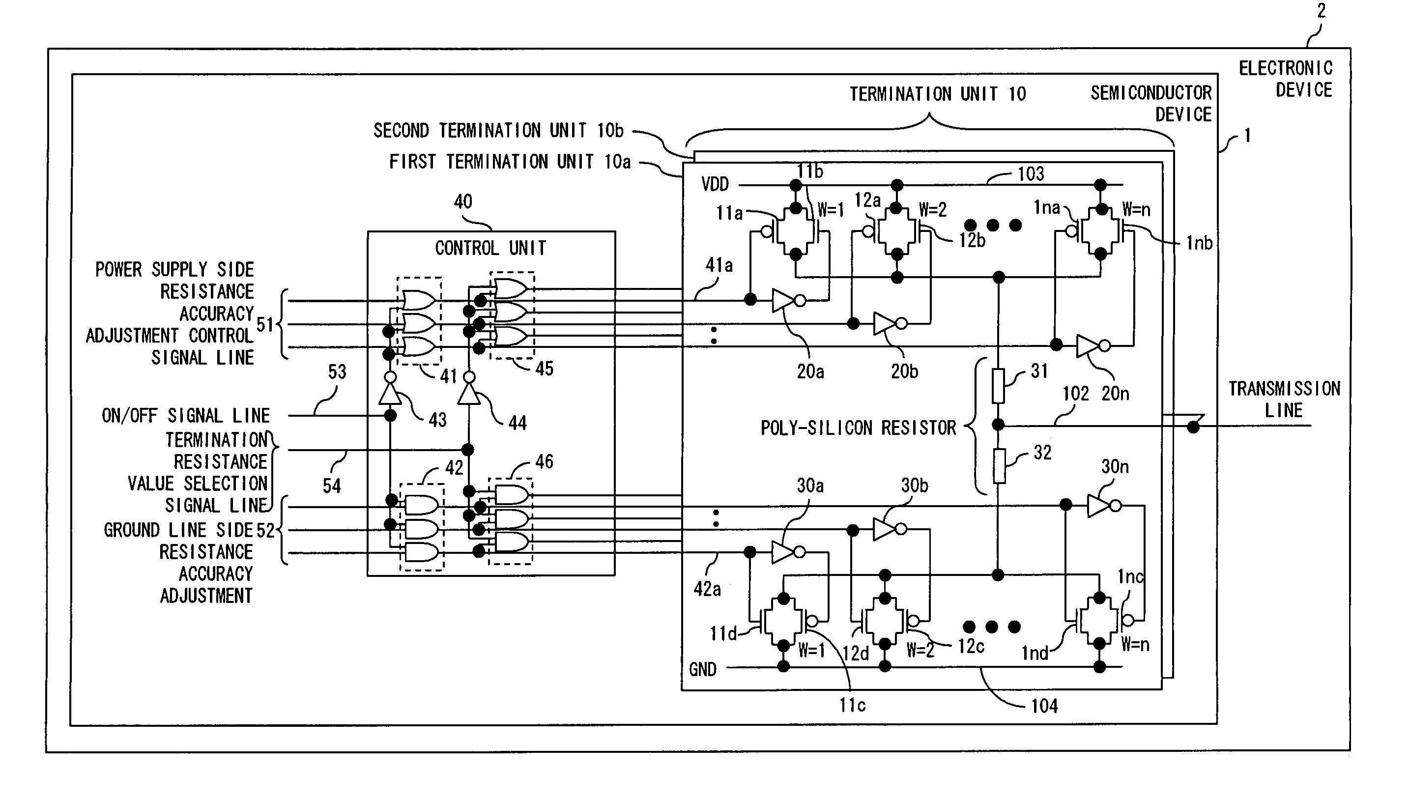 Termination circuit