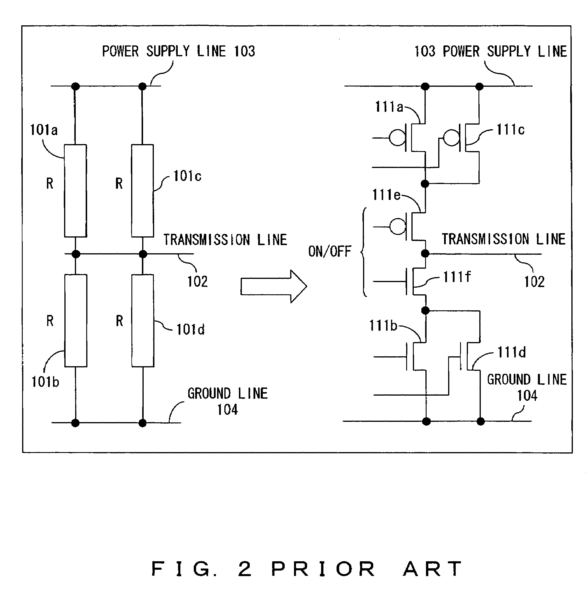 Termination circuit