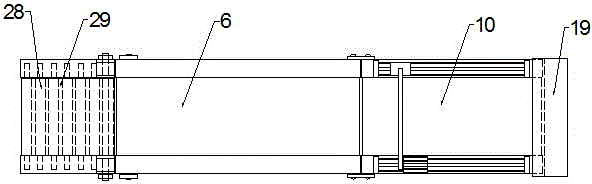 Conveying and transporting device for heavy and fragile parcels