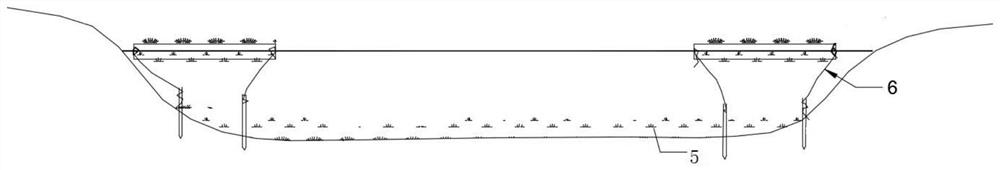 An ecological restoration system for regenerated water of sewage treatment plants for ecological replenishment of rivers and lakes