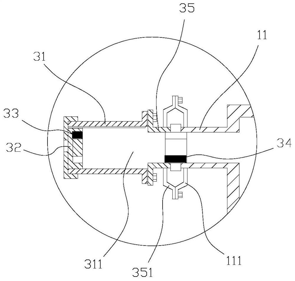 Closed chest drainage device for respiratory care department