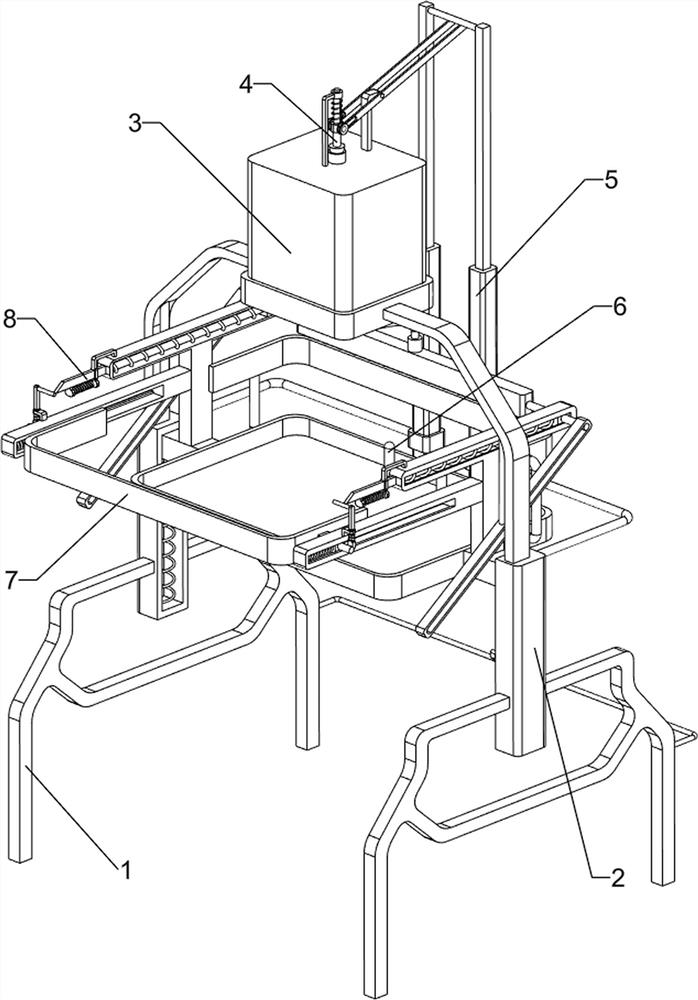 Mold filling equipment for chalk production