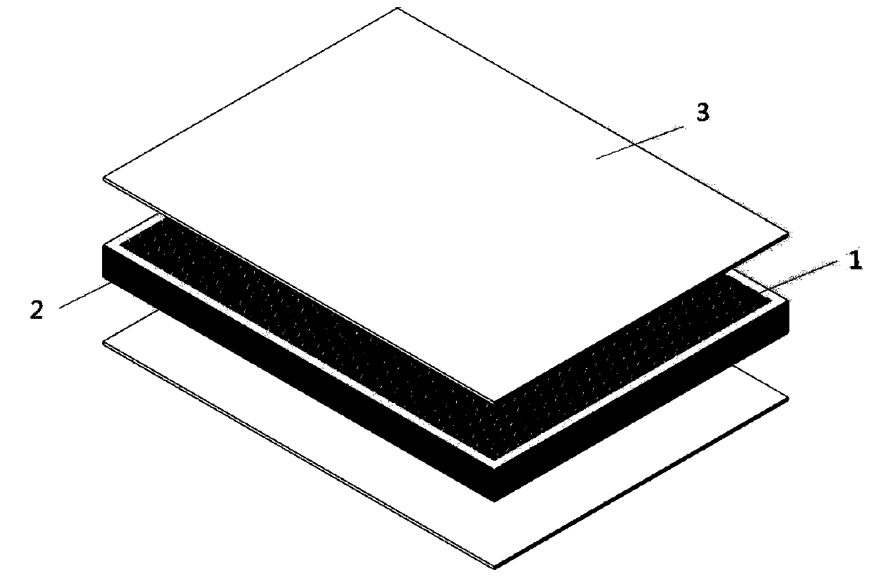 Foamed epoxy adhesive film, aramid fiber honeycomb sandwich panel, and preparation method of aramid fiber honeycomb sandwich panel