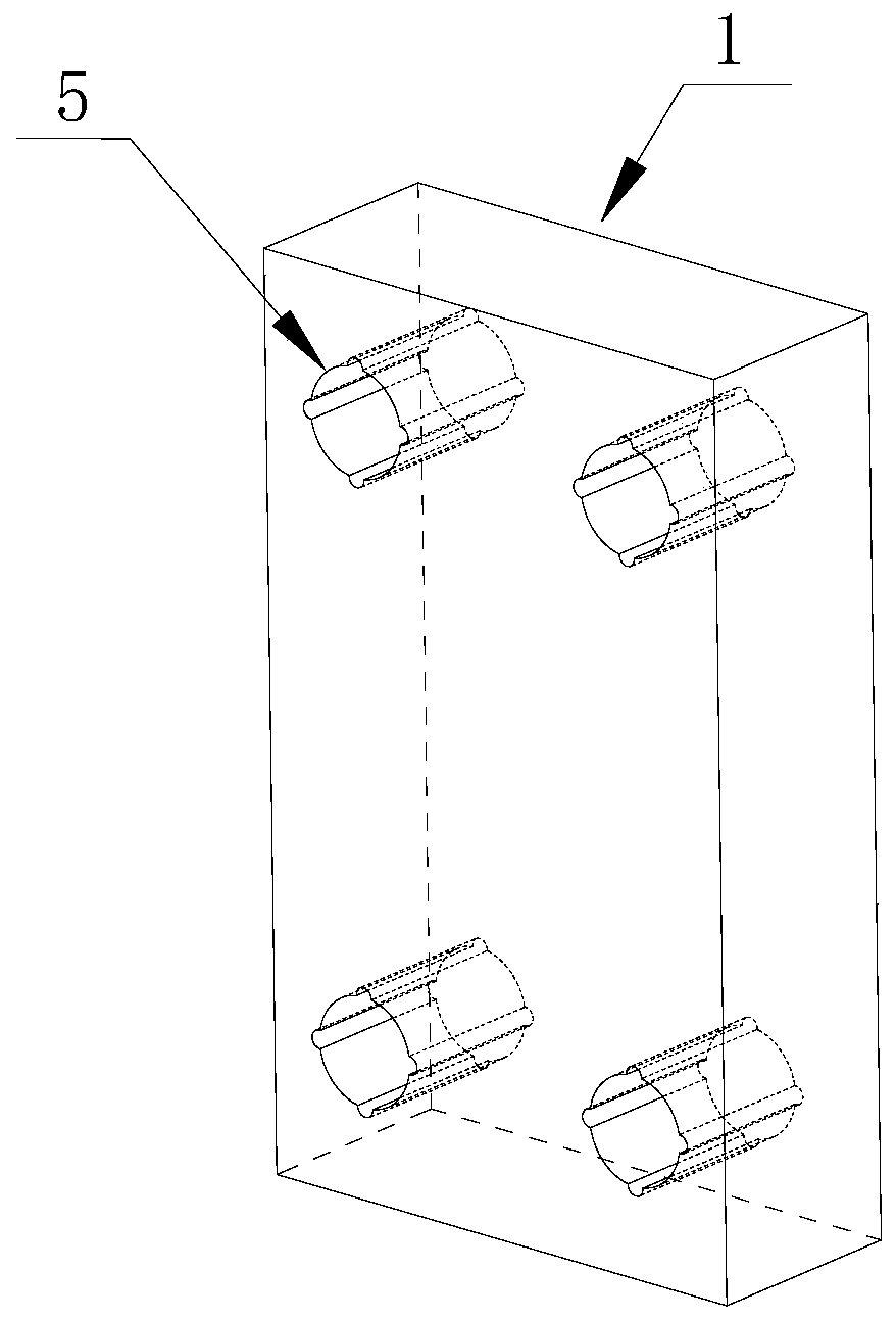 Household appliance mounting method and wall-mounted household appliance