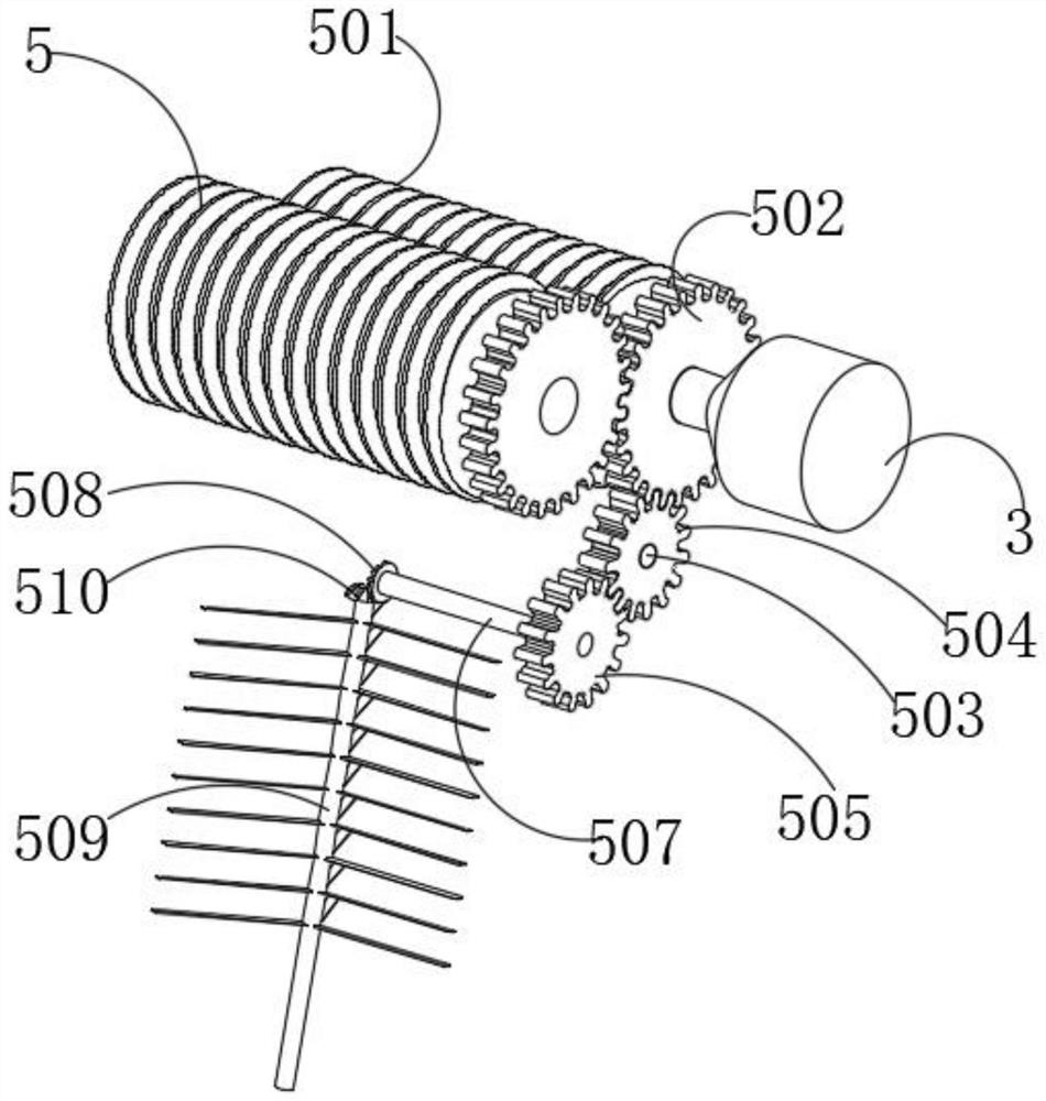 Tea oil seed crushing device for tea oil production