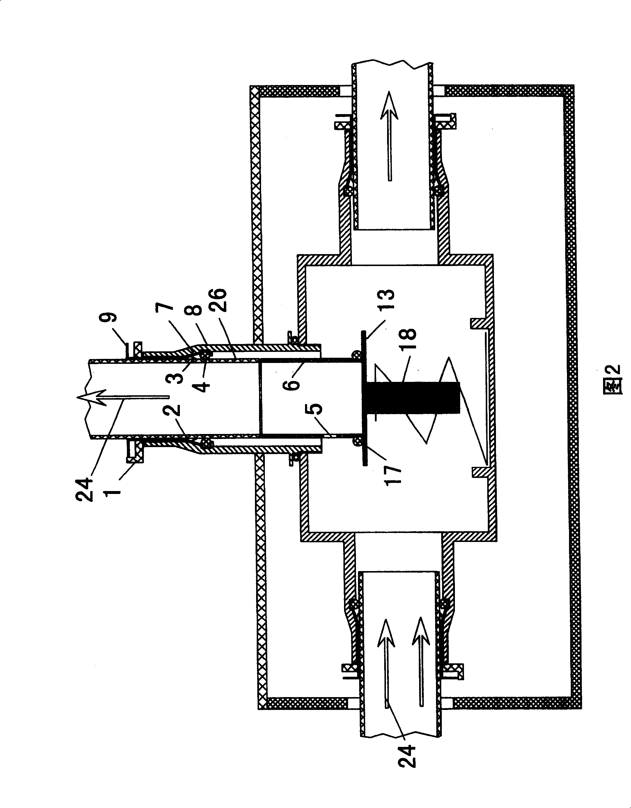 Quick connector of wall type waterway