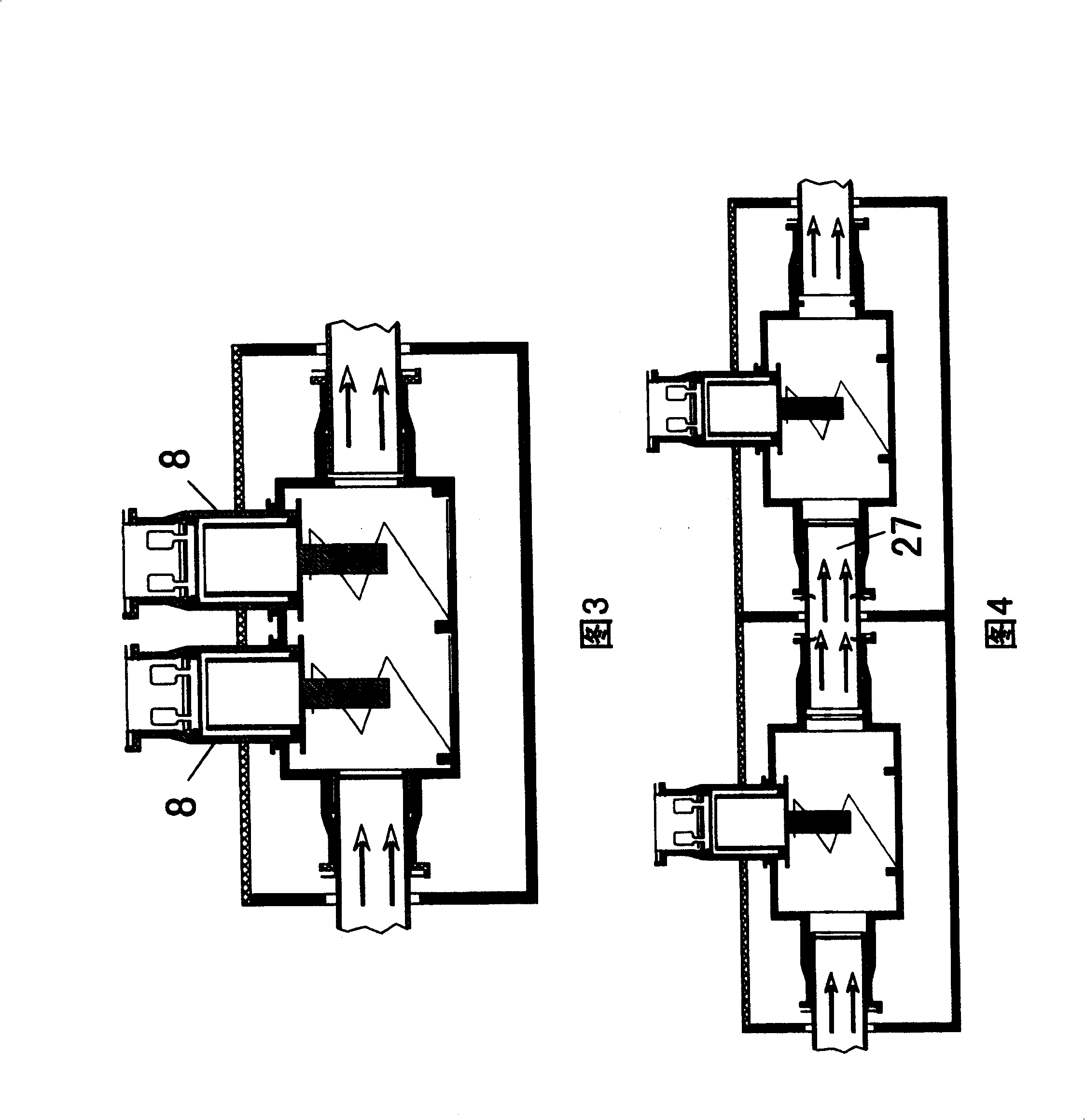 Quick connector of wall type waterway