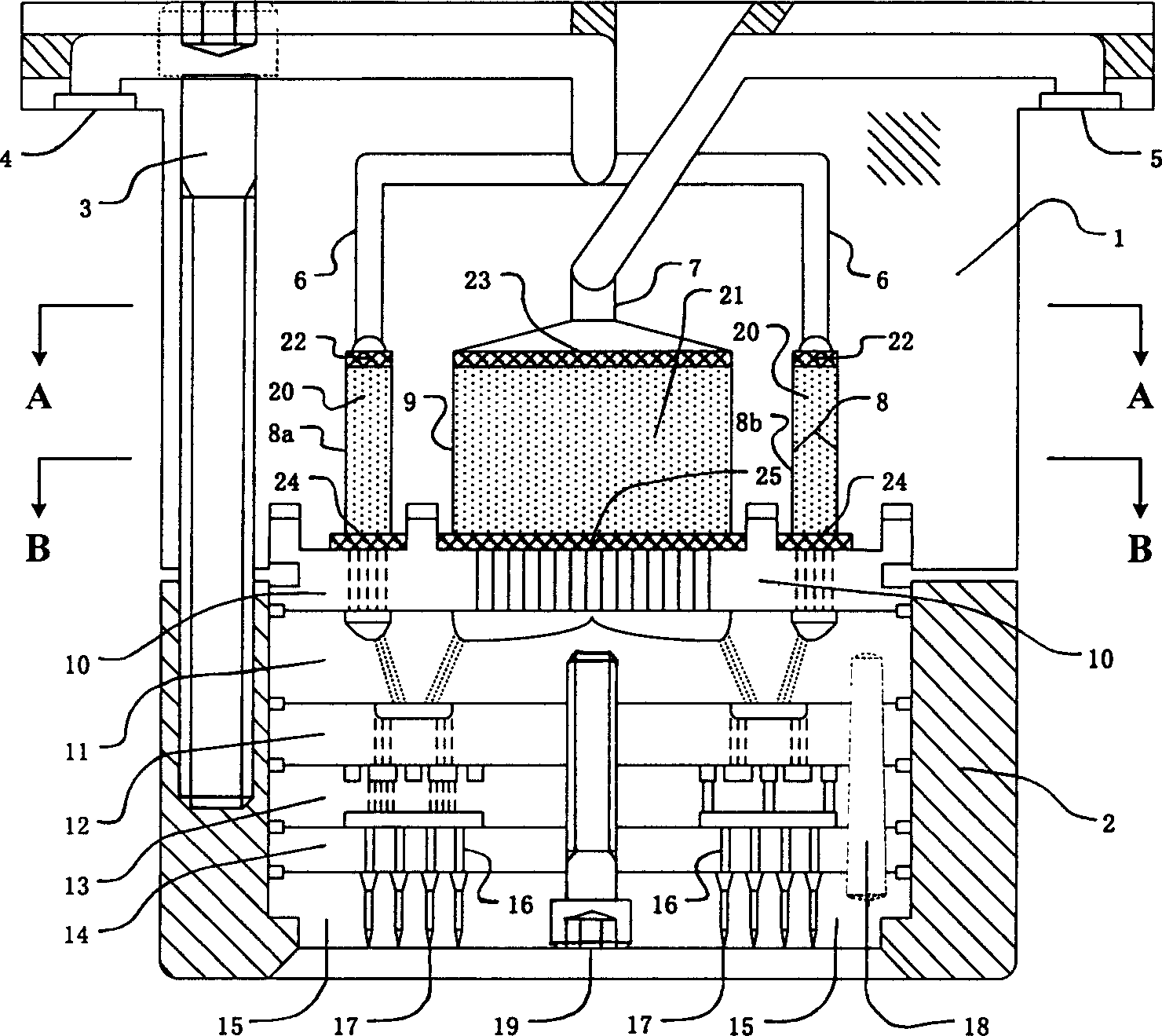 Composite spinning component entities including double constituents