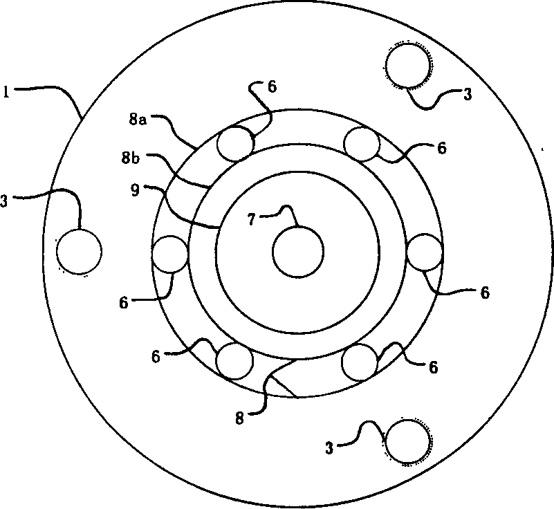 Composite spinning component entities including double constituents