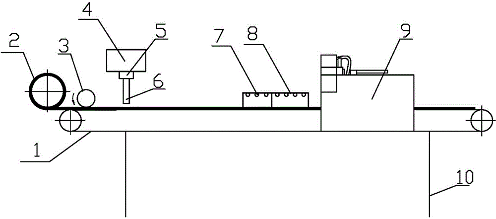 Production method of bamboo mat