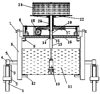 Multifunctional device for garden maintenance