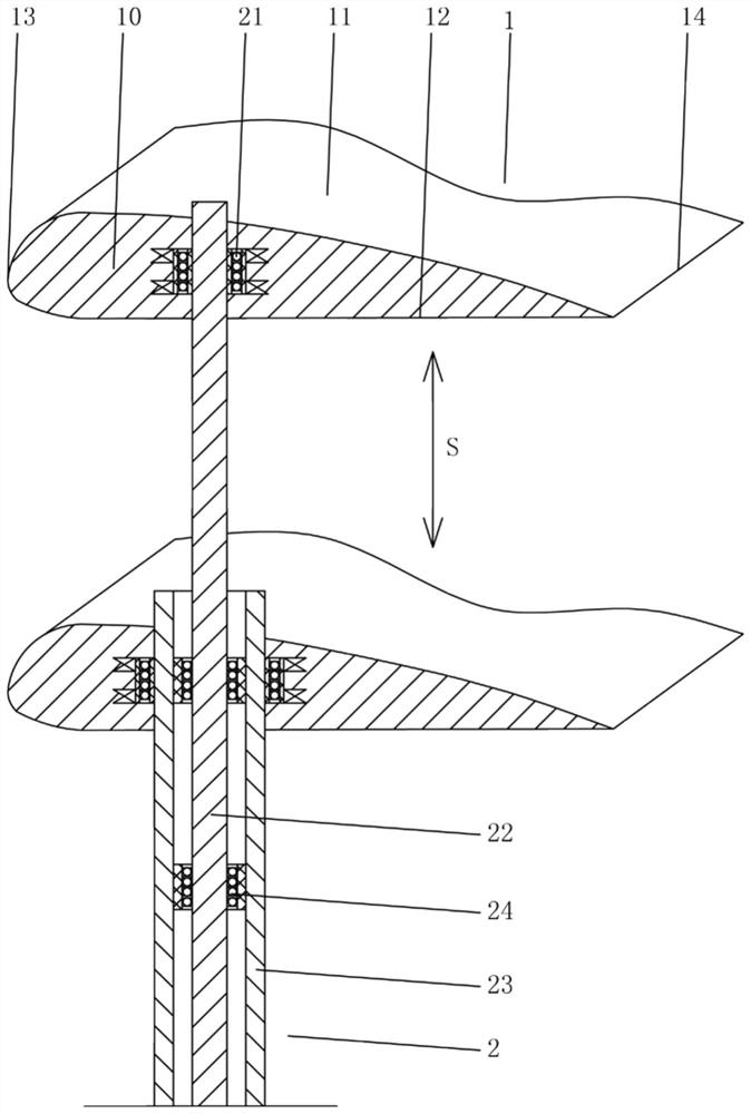 Translational flight device