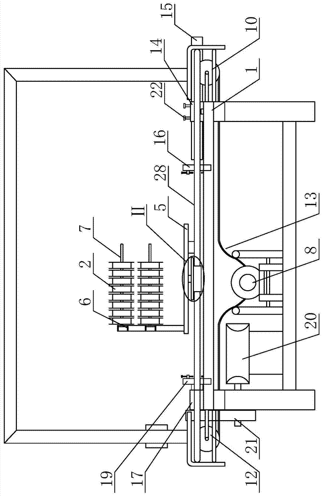 Glass filament winding machine